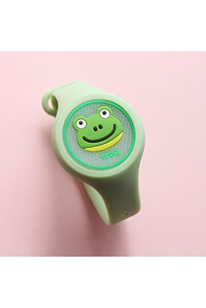 LUXER Βραχιόλι Σιλικόνης κατά των Κουνουπιών, 100% Απωθητικό, Μοντέλο - Βάτραχος με Φωτισμό LED,