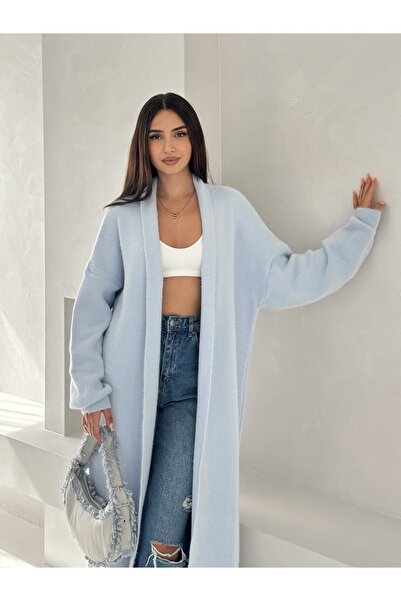 MAXXANA Ultra Soft Shawl Collar Long Knitwear Cardigan
