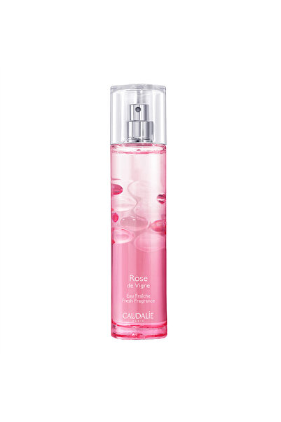 Caudalie Parfum proaspăt Rose de Vigne 50ml – Note de trandafir și mosc, 91% ingrediente