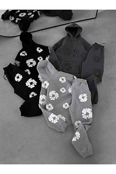 bergibo ΣΕΤ ΦΟΡΜΑΣ ΜΕ ΚΑΜΠΑΝΙΑ ΜΕ ΣΤΡΟΓΓΥΛΟ ΣΧΕΔΙΟ - ΦΟΡΜΑ ΜΕ ΣΧΕΔΙΟ ΛΟΥΛΟΥΔΙΩΝ