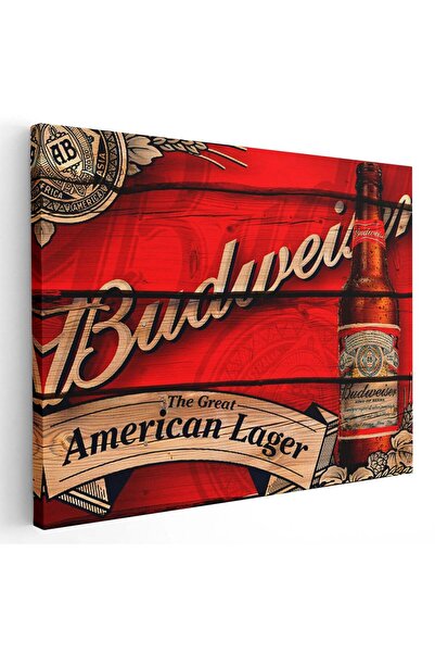 Tablou Canvas Tablou bere Budweiser vintage, cod 4111