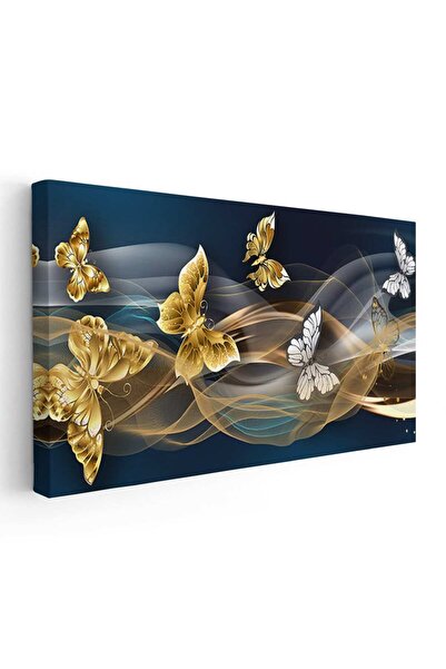 Tablou Canvas Tablou fluturi fundal forme abstracte, cod 2080