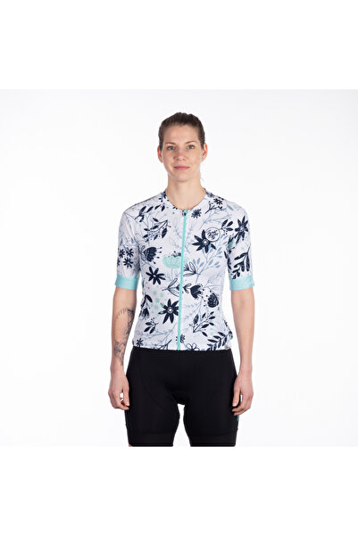 NORTHFINDER Women's full-zip cycling T-shirt TR-4900MB MARGARET florals