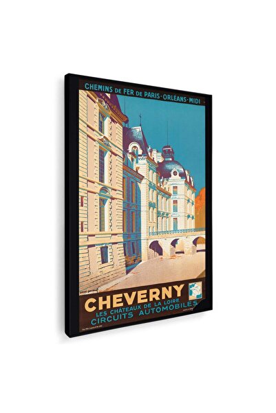 Tablou Canvas Tablou Cheverny vintage, cod 5414