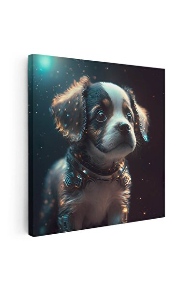 Tablou Canvas Tablou portret catel caine in spatiu, cod 1681