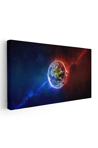 Tablou Canvas Pamantul vazut din spatiu, cod 5313