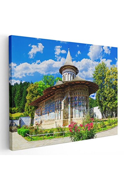 Tablou Canvas Tablou Manastirea Voronet Romania, cod 1572