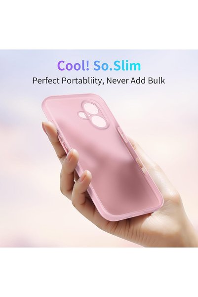 USIDE iPhone 14Pro Max Ultra Thin Translucent Case Matte Surface Dirt Resistant Camera Protected Minimalist Cover