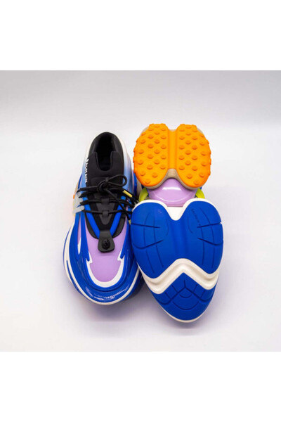 BALMAIN UNCORN SNEAKERS LOW-TOP MULTICOLOR