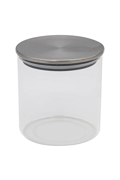 ANTBRO Storage Jar, Borosilicate Glass, Metallic Lid, 350ml, MYONNA
