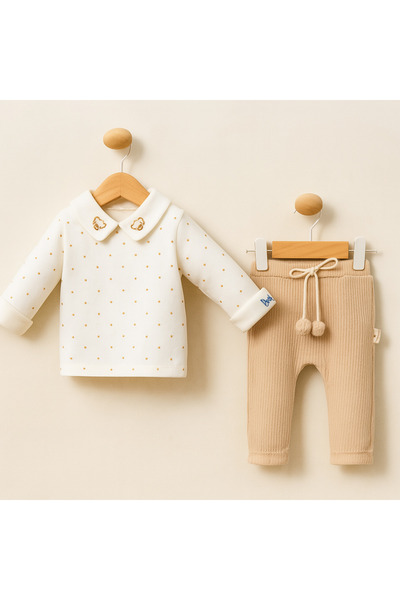 minicayzen Baby Boy Boys' 2-Piece Set with Collar