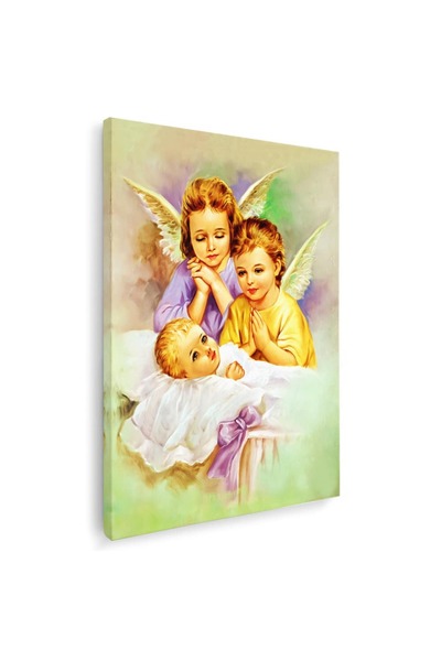 Tablou Canvas Icoana Ingerasi Rugandu-se Domnului, cod 2468