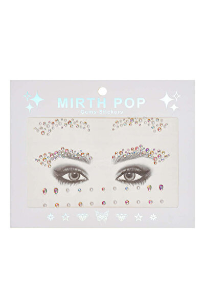 Oranjollie Rhinestone face X143 04 - multicolor, Not dangerous
