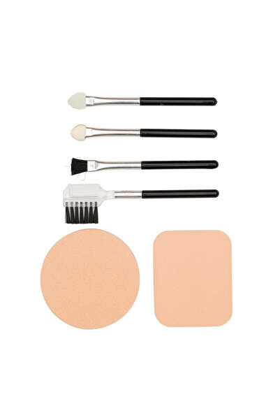 Oranjollie Foundation sponge & eyeshadow applicator set - multicolor, Not dangerous