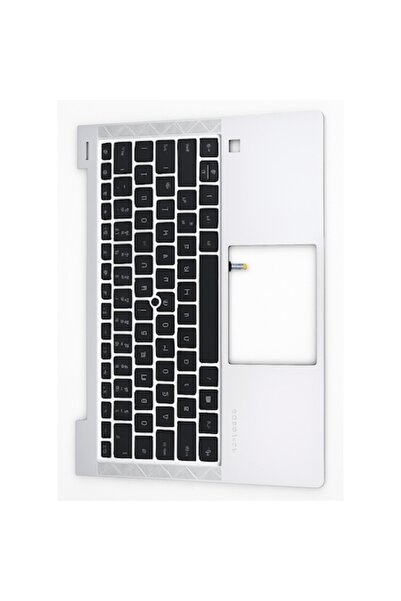 HP Upper Case with Keyboard HP, FR layout, integrated touchpad, black color