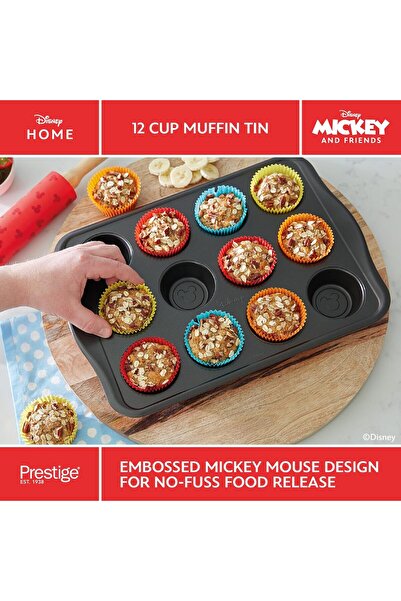 Prestige X Disney Bakeware Muffin Tin 12 Cup | PR48799