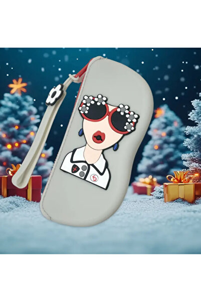 glasses accessory Lumaks Silicone Glasses Case Cartoon Silicone Glasses Container