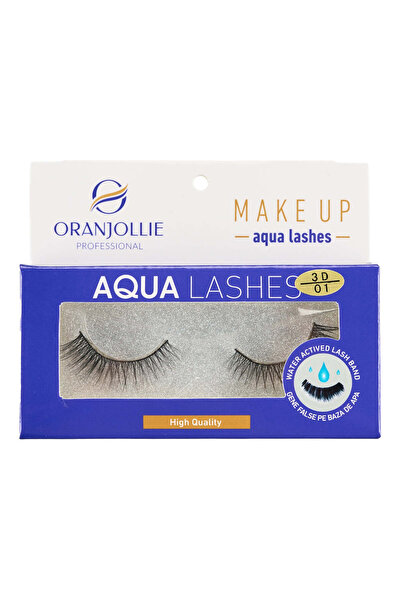 Oranjollie Water-based false eyelashes 01 - multicolor, Not dangerous