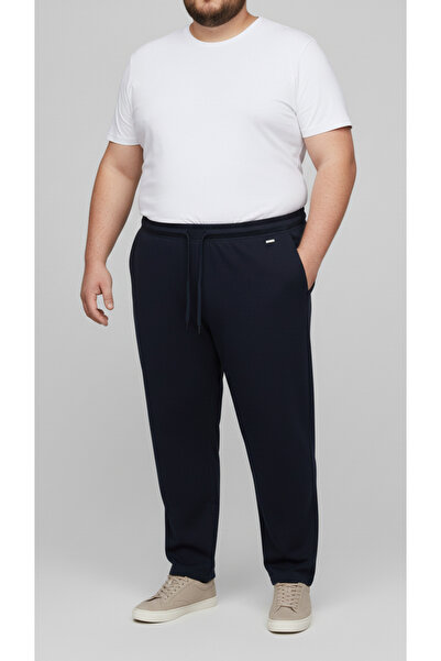 balkonda Men's Sweatpants Oversized Plus Size with Pockets Cotton Straight Le...