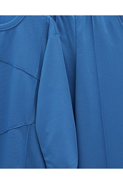 Modamorfo Two-Thread Cotton Pants Suit - Blue