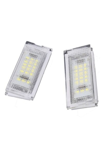 LinePartsBim Set de 2 lumini LED pentru numere de înmatriculare portbagaj BMW...