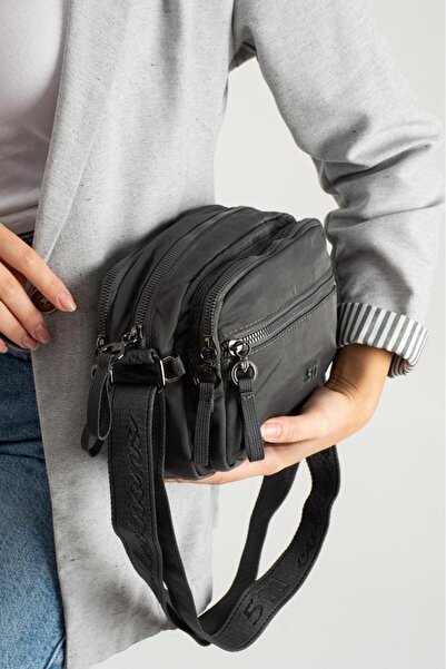 Baginn Women's Messenger Bag 24*16 cm Lightweight Polyamide Water Repellent Soft Fabric Crossbody Shoulder Bag