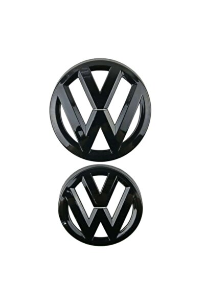 LinePartsBim Set 2 Embleme Fata Spate Cu Prinderi Cleme Originale Volkswagen ...
