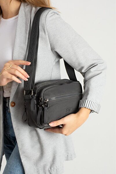 Baginn Women's Messenger Bag 24*16 cm Lightweight Polyamide Water Repellent Soft Fabric Crossbody Shoulder Bag