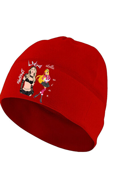 lovver Маніфест Winx Club Lydia дизайн полярна зимова червона шапка з принтом