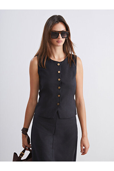 LC Waikiki Vizyon New Season Crew Neck Women's Vest