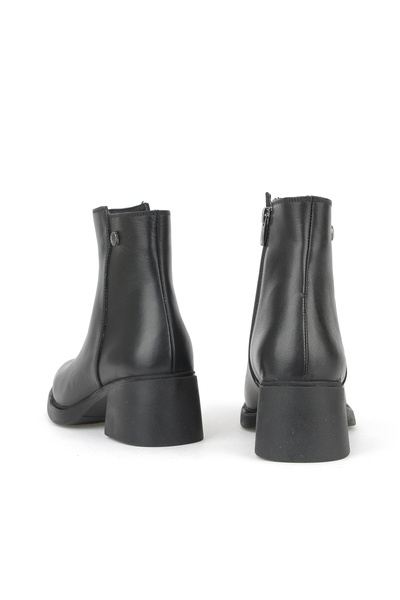 Ziya , Kadın Hakiki Deri Bot 153359Z621 Siyah