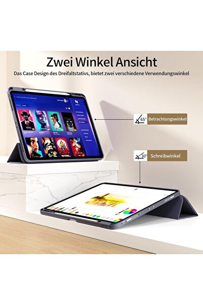 HYX حافظة لجهاز iPad Air 13 بوصة (2025 M3 / 2024 M2)، لجهاز iPad Pro 12.9 بوصة الجيل السادس/الخامس 2022