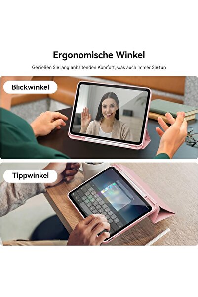 HYX Case for iPad 10th Generation 2022 10.9 inch/iPad 11th Generation A16 2025 with Pencil Holder