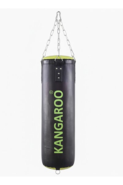 KANGAROO High-performance leather and canvas punching bag, packed with profes...