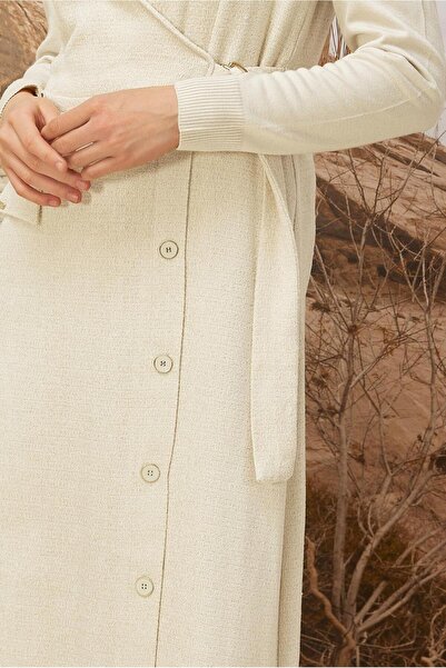 Alvina V YAKA JİLE ELBİSE 45969