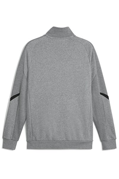 Puma Bmw MMS Hoodie Fermuarlı Jacket 630616 Erkek Eşofman Üstü GRİ