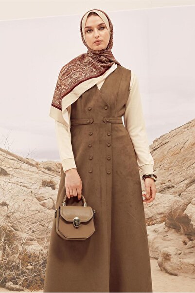 Alvina Суедна рокля Jilbab 45947