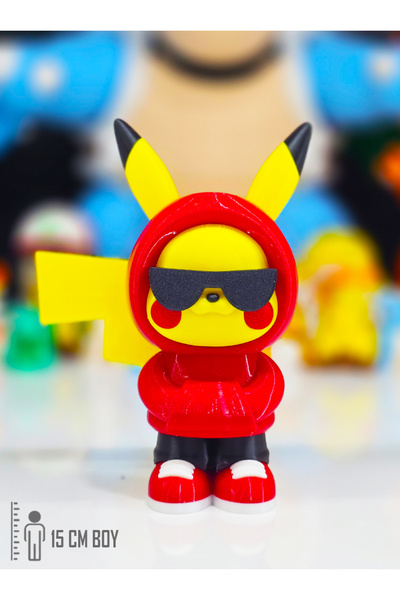 Suelo Butik Özel Tasarım 15 Cm Pokemon Pikachu Figürü Pokemon Karakter Figür ...