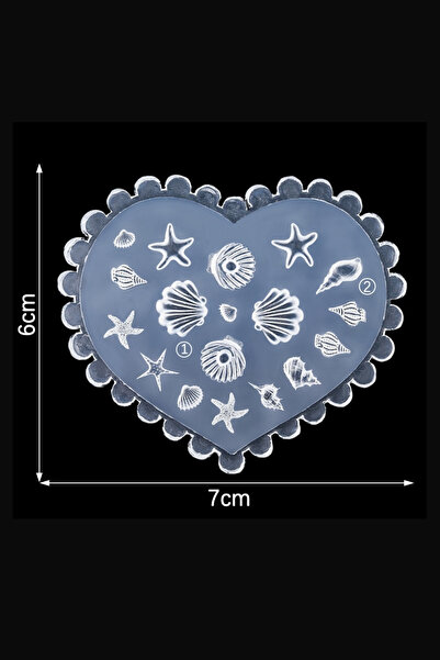 Easy Beauty Nail Art Charm Silikon Kalıp Nail Art Desen Kalıbı, Charm Tırnak ...