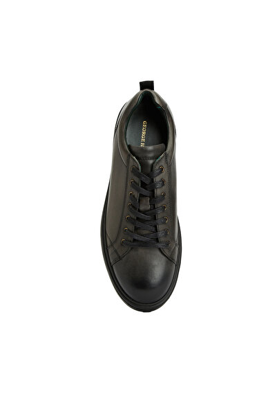 George Hogg Antrasit Erkek Deri Sneaker