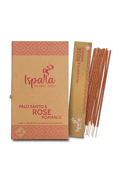 Ispalla Bețișoare parfumate șamanice – Palo Santo & Trandafir | Romance • Des...