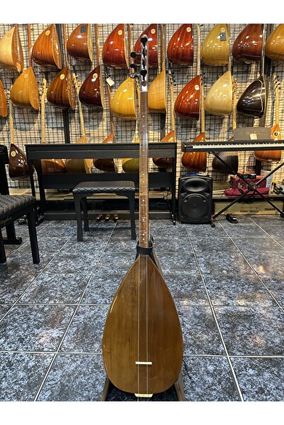 İlkeMüzikAletleri Uzun sap profesyonel Bağlama