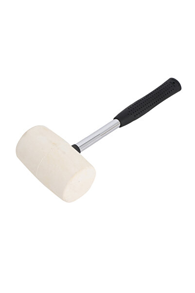 Lawazim مطرقة مطاطية بمقبض فولاذي - 1000 جرام - مطرقة مضادة للانزلاق غير قابل...