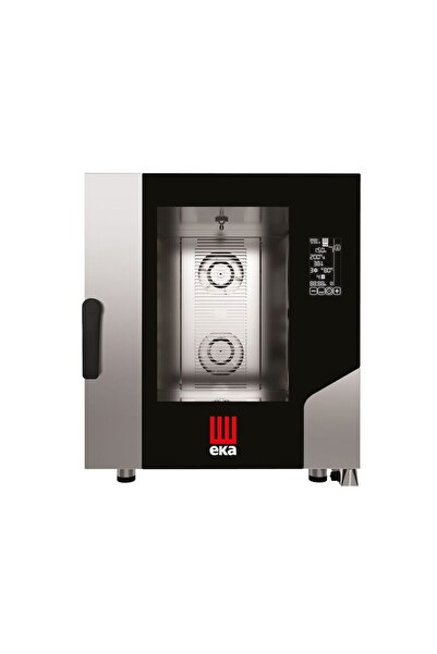 HENDI Cuptor electric cu convecție pentru gastronomie, Millennial Black Mask Gastro, 7 tăvi GN 1/1,