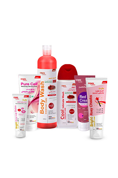 COVIX CARE مجموعة لوشن مرطب (6 قطع)