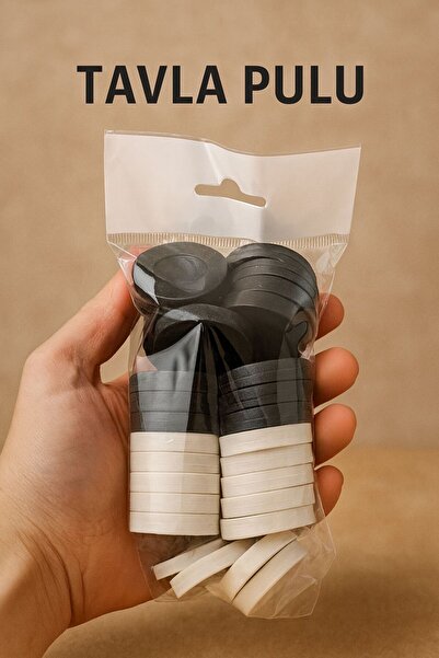 TosToy Tavla Pulu Orta Boy 32 Adet