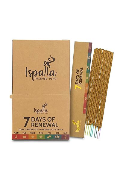 Ispalla Bețișoare parfumate șamanice – „7 Days of Renewal” | Creșterea vibraț...