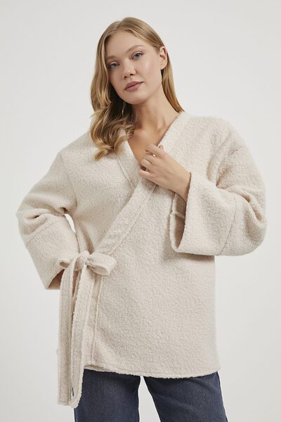 Arma Life Armalife 873 merinos side tied women's cardigan