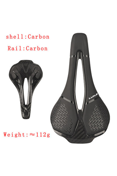 Choice سرج دراجة مطبوع ثلاثي الأبعاد من مادة EVA-Carbon 115g مصنوع من الكربون...