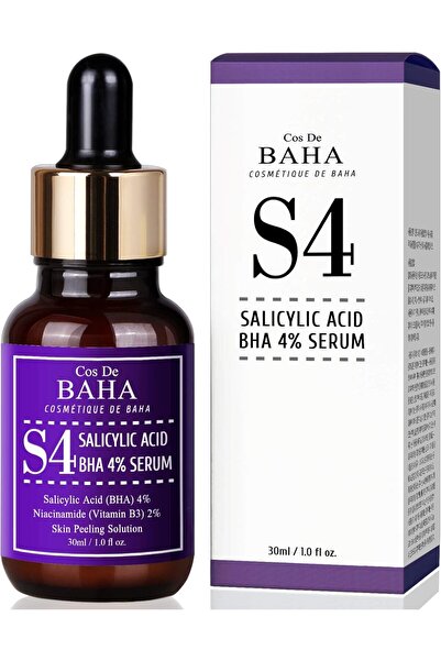Cos De Baha سيروم تقشير الوجه بحمض الساليسيليك 4% مع النياسيناميد، 30 مل